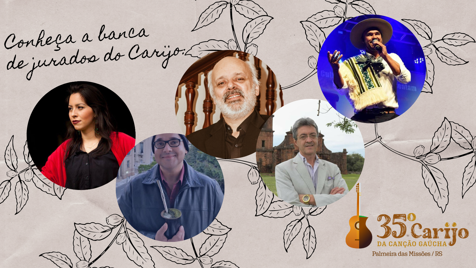 Divulgada Comissão Julgadora do 35º Carijo: confira a biografia do corpo de jurados