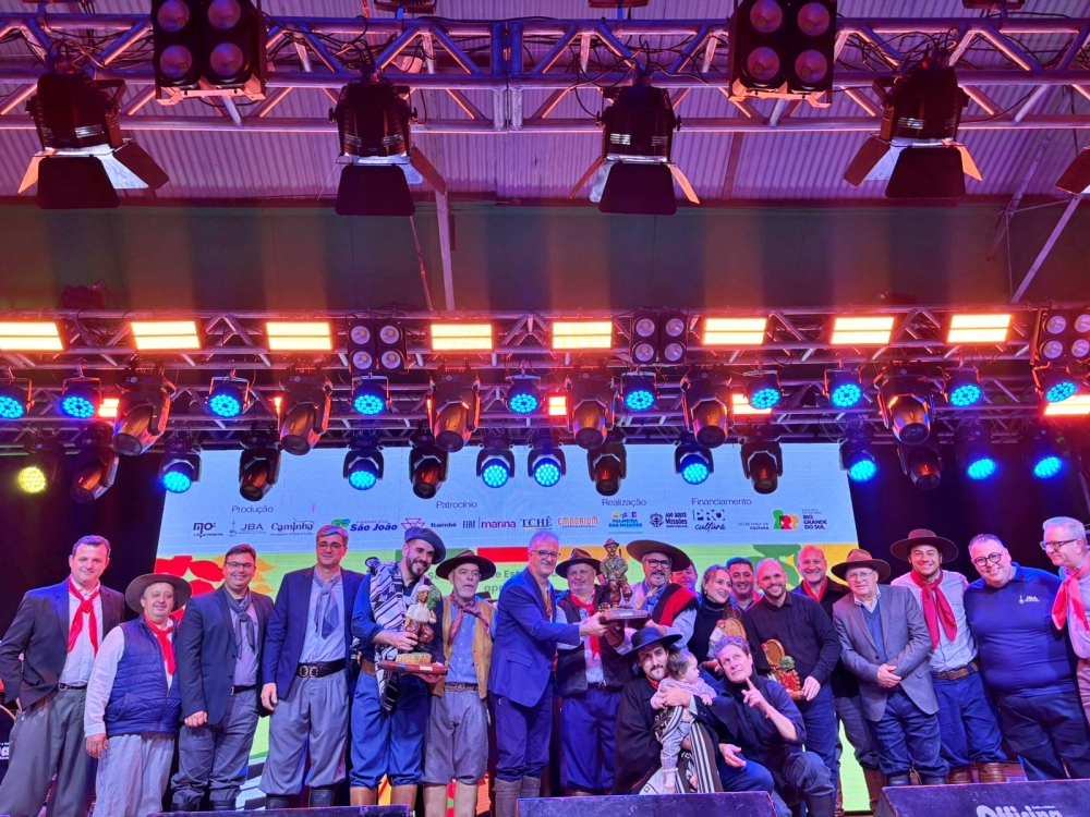 A canção “Na casa do mate” vence o 39º Carijo da Canção Gaúcha