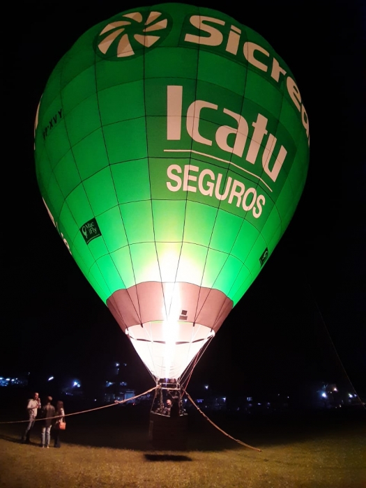 Sicredi promove voo de balão no 34° Carijo