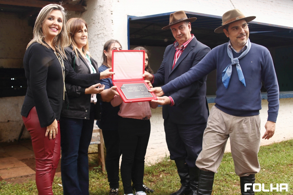 Acendimento da chama do 34 º Carijo homenageia Lourenço Ardenghi Filho